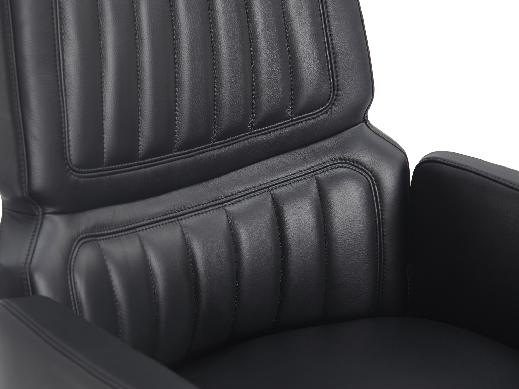 Изображение кресло rv design lavoro (a2411-1) кожа черная